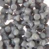 Grey - Tri Beads Opaque Colors (600 Pieces) 