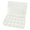 Plastic Bead Organizer - 17x10.6x2.6 cm with 7 Boxes - 10x2.4x2.1