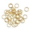 12MM Jump Ring-Gold-Plated (72 Pieces) 