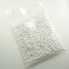 BULK PACK! 10mm Loose Pearl Beads, White, Approx. 900 Pieces (1 Pound) 