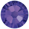 Purple Velvet-Preciosa Flatback Rhinestones (Choose Size) 