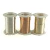 SILVER Tarnish-Resistant Craft Wire, Quality Lacquered Finish, CHOOSE GAUGE SIZE (Per Spool) 