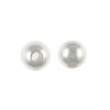 3mm Smooth Round Metal Beads, Sterling Silver Plate (500 pieces) 