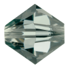 Preciosa Czech Crystal, Faceted Bicone Bead, Black Diamond (Choose Size) 
