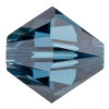 Preciosa Czech Crystal, Faceted Bicone Bead, Montana (Choose Size) 