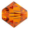 Preciosa Czech Crystal, Faceted Bicone Bead, Sun (Choose Size) 