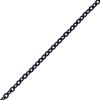 2mm x 1.5mm Metal Chain Black (Per Yard) 