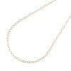 4mm x 3mm Brass Metal, Fine Oval Cable Chain, Gold-Plated (Per Yard ) 