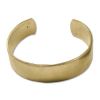 Bracelet Cuff Raw Brass Flat 3/4