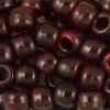 Pony Beads, 9x6mm, Transparent Dark Red (650 Pieces) 