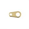 Chain Tab Small, 6x3mm, Gold (72 Pieces) 