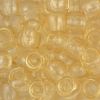 Pony Beads, 9x6mm, Transparent Gold (650 Pieces) 