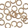 6mm x 18ga (1mm) Heavy Jump Ring, Gold Filled (20 Pieces) 