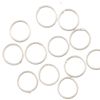 7MM Soldered Jump Ring, Sterling Silver (25 Pieces) 