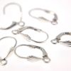 Leverback Earring w/ Shell, Sterling Silver (10 Pieces) 