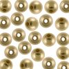 4mm Smooth Round Beads, 14K Gold Filled (50 Pieces) 