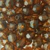 Tr. Brown - Faceted Transparent Plastic Beads (Choose Size) (Pack) 