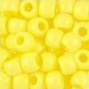 CRU Beads, 9x6mm, Opaque Yellow (650 Pieces) 
