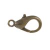 Lobster Claw Clasp, 10mm, Antique Brass (36 Pieces) 