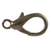 Brass Lobster Claw Clasp, 12mm, Black Oxide (36 Pieces) 