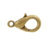 Lobster Claw Clasp, 14.5mm, Matte Gold (24 Pieces) 
