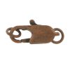Lobster Claw Clasp with Ring, 11mm, Antique Copper (24 Pieces) 