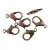 Lobster Claw Clasp, 22mm, Antique Copper (12 Pieces) 