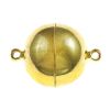 Magnetic Ball Clasp, 18mm, Gold (2 Pieces) 