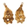Vintage Clown Gold Plated Charms - 29mm x 15.5mm (36PCS) 
