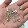 Coilless Safety Pins, 1-1/2