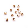 4mm Crimp Bead Covers, Gold Filled (20 Pieces) 