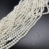 6mm Shell Pearls (White) (16