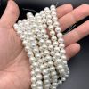 8mm Shell Pearls (White) (16