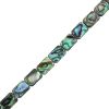 Abalone Beads, 18x13mm, Rectangle (16