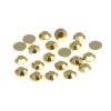 Acrylic Rhinestone, Gold Metallic, 6mm (SS30), Faceted Round, Flatback (288 Pieces) 