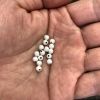4mm Frosted Beads, Sterling Silver (20 Pieces) 