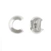 3mm Crimp Cover(Sterling Silver) (20 Pieces) 