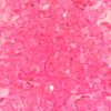 Tr. Pink - Tri Beads, Transparent Colors (600 Pieces) 