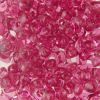 Tr. Fuchsia - Tri Beads Transparent Colors (600 Pieces) 