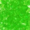 Tr. Lime - Faceted Transparent Plastic Beads (Choose Size) (Pack) 
