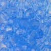 Tr. Light Sapphire - Faceted Transparent Plastic Beads (Choose Size) (Pack) 