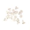 Small Earring Clutch - Clear Rubber (288 Pieces) 