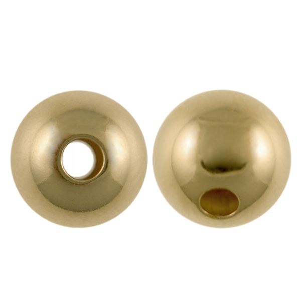 14K Gold Filled Smooth Seamless Round Bead Spacer 16mm 1pc 