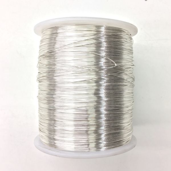 Artistic Wire® 26 Gauge Silver Plated Tarnish Resistant Colored Copper Craft  Wire, 30yd.