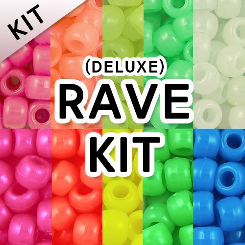 Deluxe Pony Bead Kit: Rave Kit (KIT)