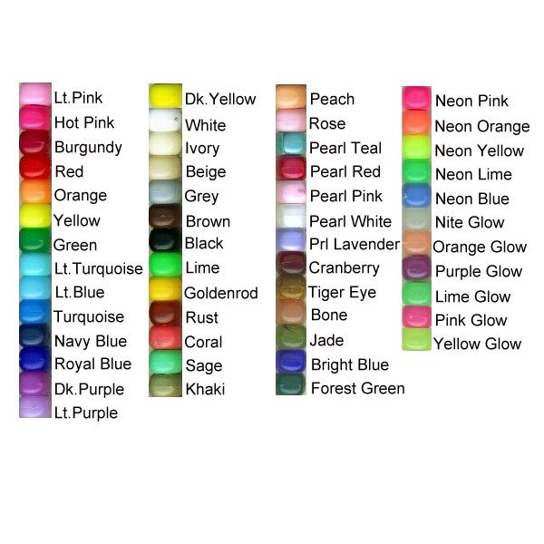 Pony Bead Color Combo Kits - Pony Bead Store
