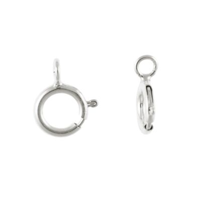 6MM Jump Ring (Sterling Silver) (50 Pieces)
