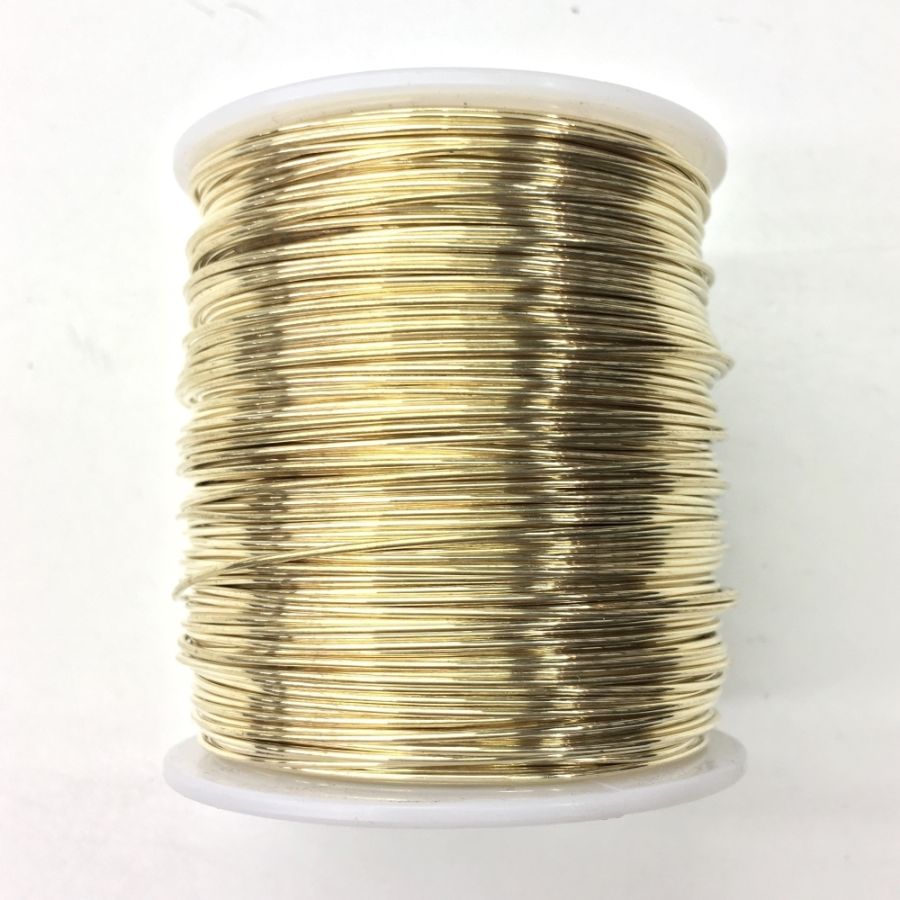 28 Gauge - 1 Ounce (125FT) Jeweler's Brass Wire, Red Brass, Round, Dead  Soft, CDA #230 Alloy Jewelry Grade by CRAFT WIRE