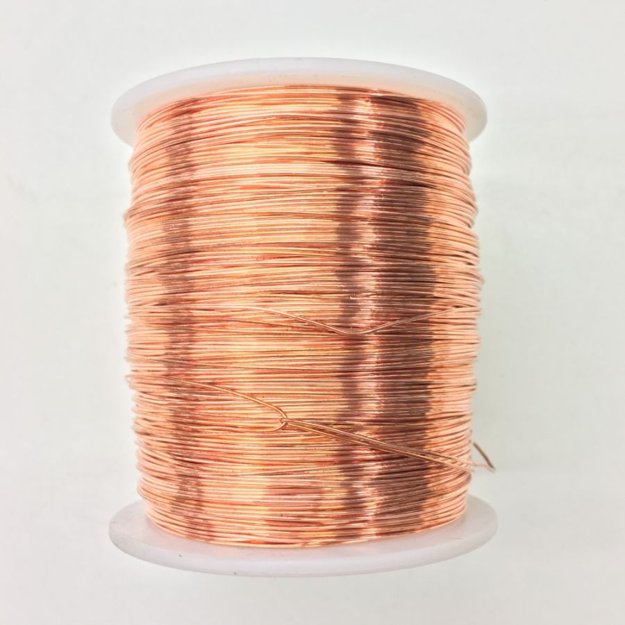 BULK, 24 Gauge, Non Tarnish Silver, Colored Copper Craft Wire, 1 LB (800  Feet)