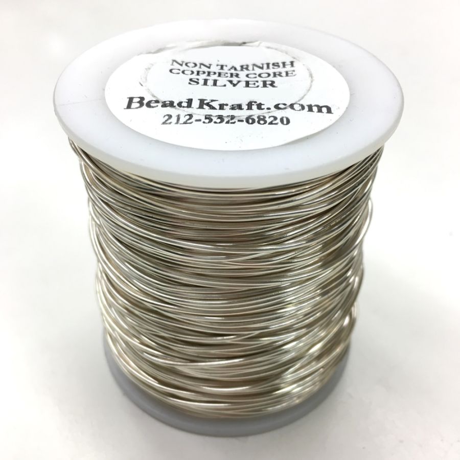 Silver 18 Gauge Anti Tarnish Bead Craft Wire 12 ft 